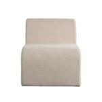 Lana Looped Shearling Camel Accent Chair By Diamond Sofa - Image 2