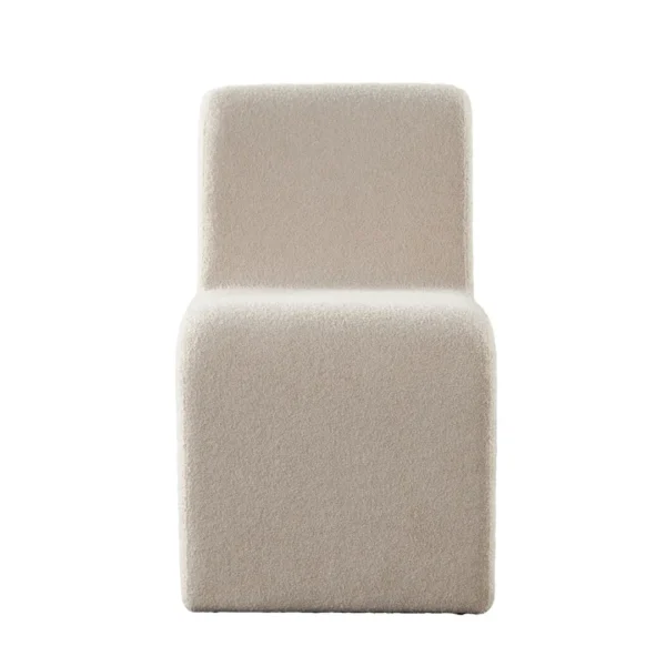 Lana Looped Shearling Dining Chair By Diamond Sofa - Image 2