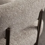 Lark Dining Chair Upholstery Fabric Set of (2) By Diamond Sofa - Image 5