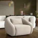 Lena Modern Swivel Accent Chair By Diamond Sofa