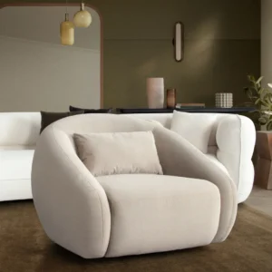 Lena Modern Swivel Accent Chair By Diamond Sofa