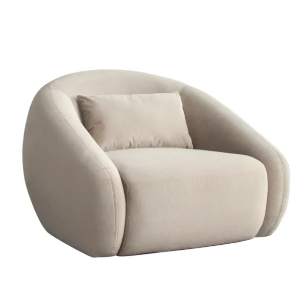Lena Modern Swivel Accent Chair By Diamond Sofa - Image 3