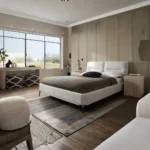 Leandro Contemporary Low Bed Frame By Diamond Sofa