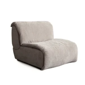 Leigh Armless Upholstery Chair Fabric By Diamond Sofa