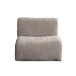 Leigh Armless Upholstery Chair Fabric By Diamond Sofa - Image 3