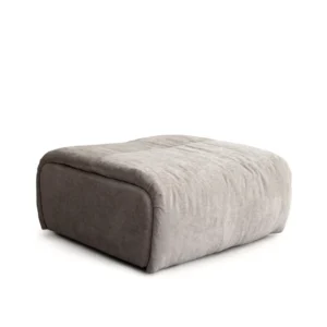 Leigh Ottoman Fabric in Dove By Diamond Sofa