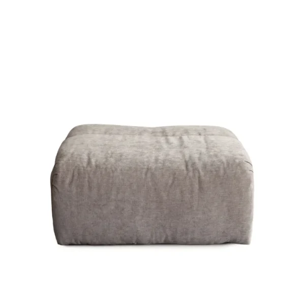 Leigh Ottoman Fabric in Dove By Diamond Sofa - Image 3