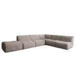 Leigh 6PC Fabric Sectional Sofa By Diamond Sofa - Image 3