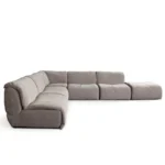 Leigh 6PC Fabric Sectional Sofa By Diamond Sofa - Image 5