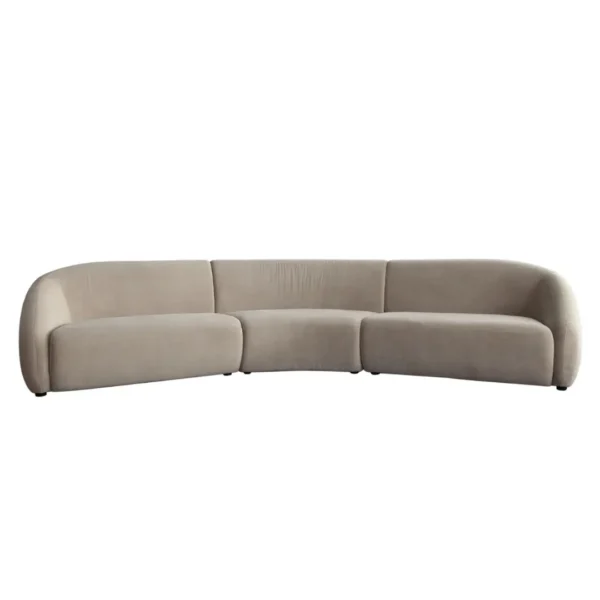Lena 3 Piece Sectional Sofa By Diamond Sofa - Image 2
