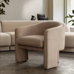 Leyah Velvet Accent Chair By Diamond Sofa