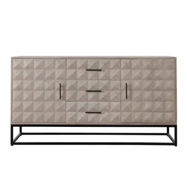 Madera 3 Drawer Dresser Solid Wood By Diamond Sofa - Image 2