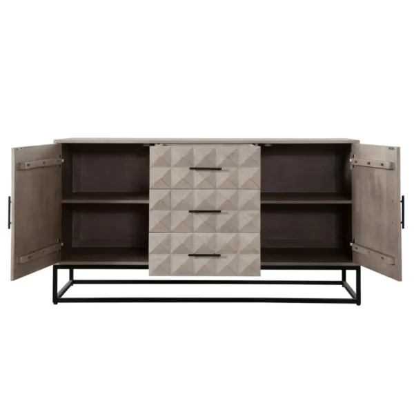 Madera 3 Drawer Dresser Solid Wood By Diamond Sofa - Image 4