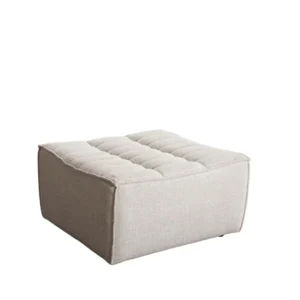 Marshall Scooped Tufted Ottoman By Diamond Sofa