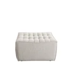 Marshall Scooped Tufted Ottoman By Diamond Sofa - Image 4
