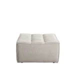 Marshall Scooped Tufted Ottoman By Diamond Sofa - Image 5