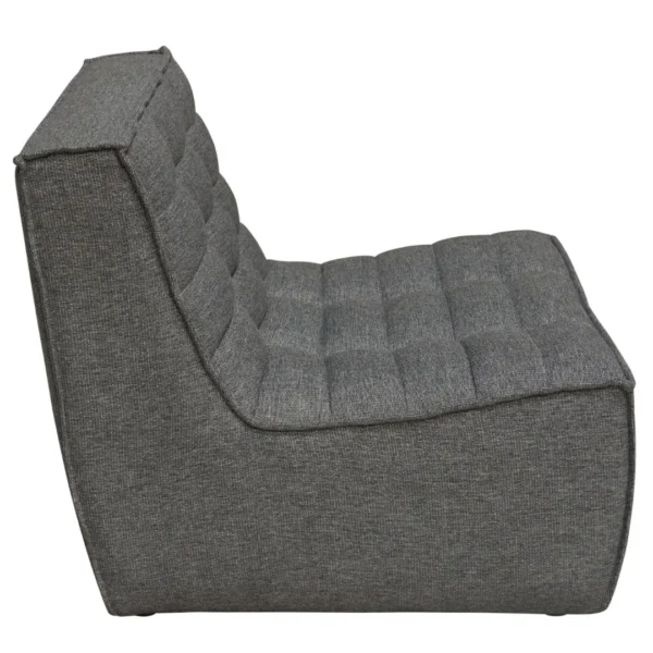Marshall Scooped Upholstery Chair Fabric by Diamond Sofa - Image 2
