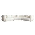 Micah 3PC Modern Sectional Sofa By Diamond Sofa - Image 3