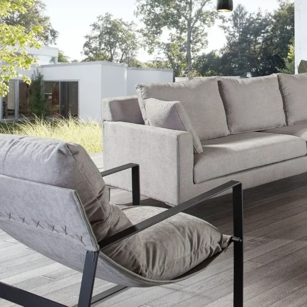 Miller Sling Metal Accent Chair By Diamond Sofa - Image 2