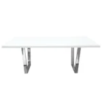 Mirage Contemporary Dining Room Tables By Diamond Sofa - Image 4