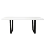 Mirage Contemporary Dining Room Tables By Diamond Sofa - Image 5