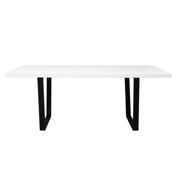 Mirage Contemporary Dining Room Tables By Diamond Sofa - Image 5