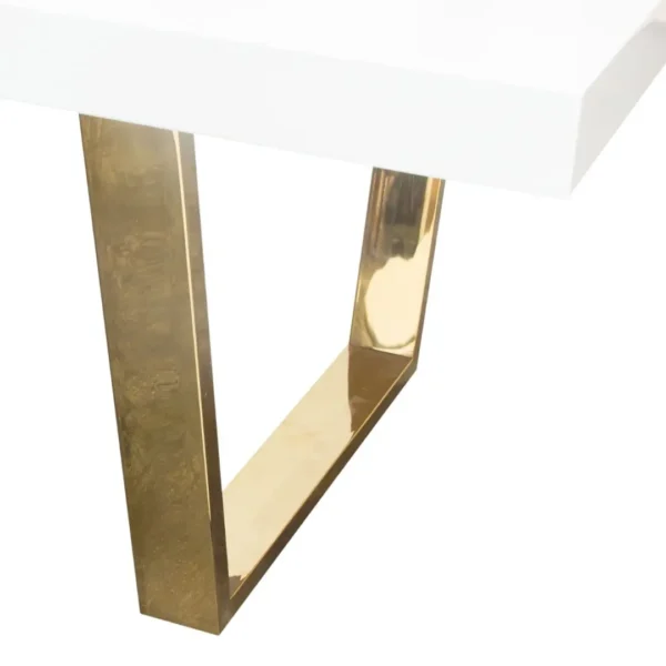 Mirage Contemporary Dining Room Tables By Diamond Sofa - Image 7