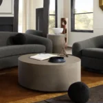 Montage Modern Round Coffee Table By Diamond Sofa