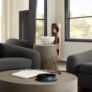 Montage Round End Table Living Room by Diamond Sofa