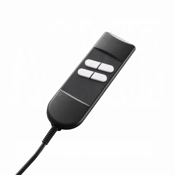 Lusio Brown Linen Power Recliner Lift Chair & Cup Holder by ACME - Image 5