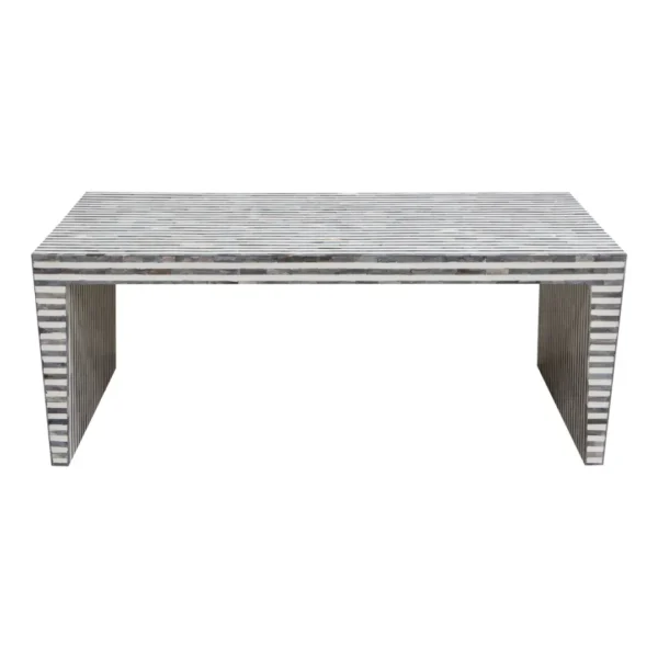 Mosaic Elegant Coffee Table With Bone Inlay By Diamond Sofa - Image 2