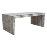 Mosaic Elegant Coffee Table With Bone Inlay By Diamond Sofa - Image 3