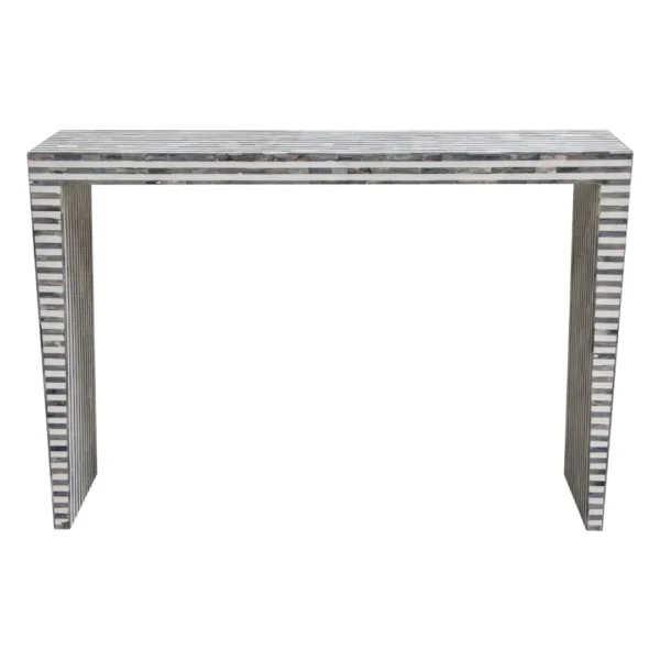 Mosaic Modern Console Table With Bone Inlay By Diamond Sofa - Image 3