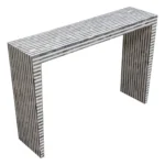 Mosaic Modern Console Table With Bone Inlay By Diamond Sofa - Image 4