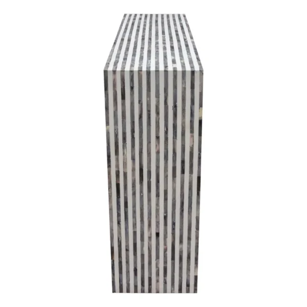Mosaic Modern Console Table With Bone Inlay By Diamond Sofa - Image 5