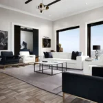 Muse Mist White Sofa With Pillows By Diamond Sofa - Image 3