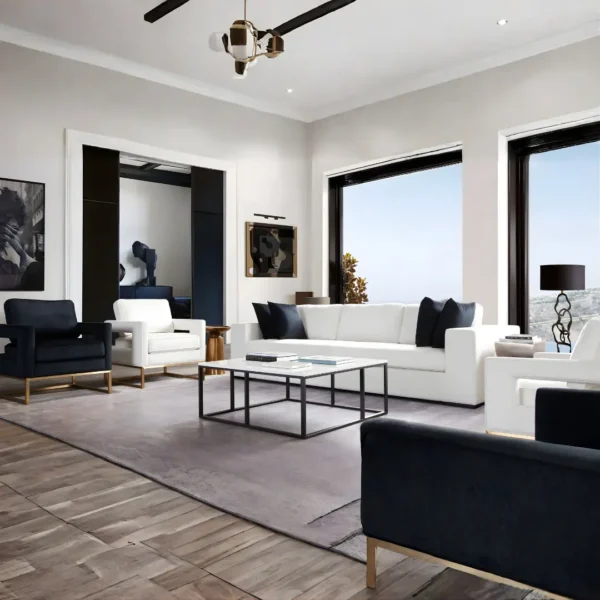 Muse Mist White Sofa With Pillows By Diamond Sofa - Image 3