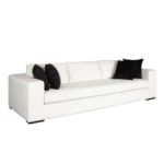 Muse Mist White Sofa With Pillows By Diamond Sofa - Image 5