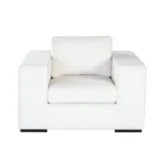 Muse Modern Accent Chair in Mist White By Diamond Sofa - Image 2