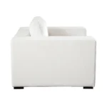 Muse Modern Accent Chair in Mist White By Diamond Sofa - Image 3