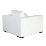 Muse Modern Accent Chair in Mist White By Diamond Sofa - Image 4
