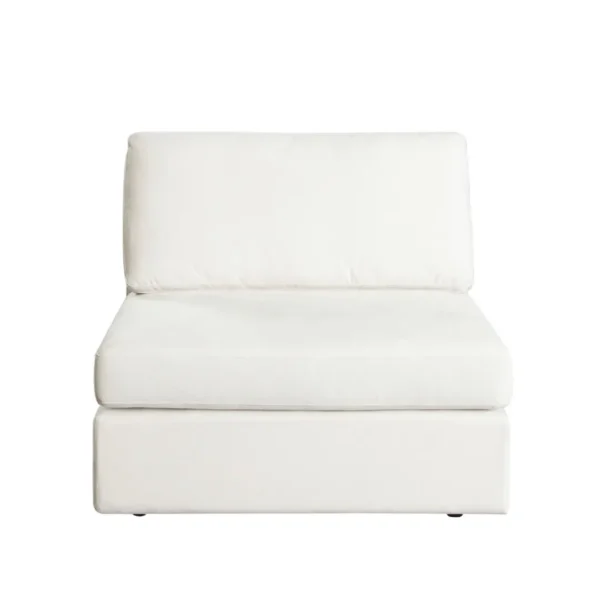 Muse Armless Small Living Room Chair By Diamond Sofa - Image 2