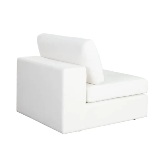 Muse Armless Small Living Room Chair By Diamond Sofa - Image 4