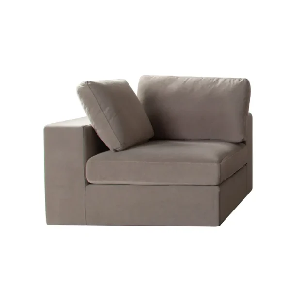 Muse Armless Small Living Room Chair By Diamond Sofa - Image 5