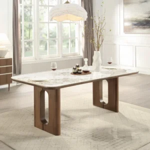 Harvey Ceramic Dining Table by ACME