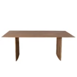 Nara 80" Caramel/Walnut Dining Table By Diamond Sofa - Image 3