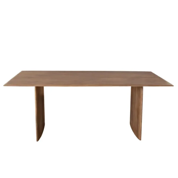 Nara 80" Caramel/Walnut Dining Table By Diamond Sofa - Image 3