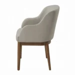 Harvey Modern Leather Side Chair Set of 2 by ACME - Image 2