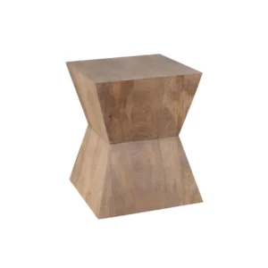 Nara Sculptured Wood End Table By Diamond Sofa