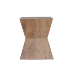 Nara Sculptured Wood End Table By Diamond Sofa - Image 3